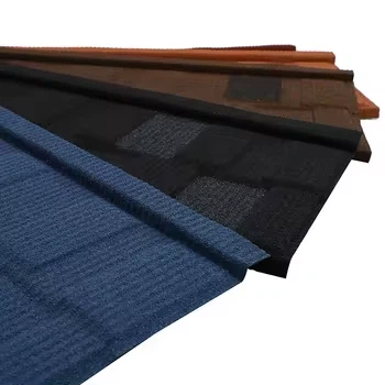 For Nigeria Shingle Tile Stone Coated Metal Roof Tile high quality